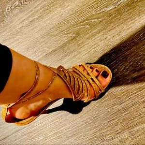 Gianvito Rossi Sparkle Sandals